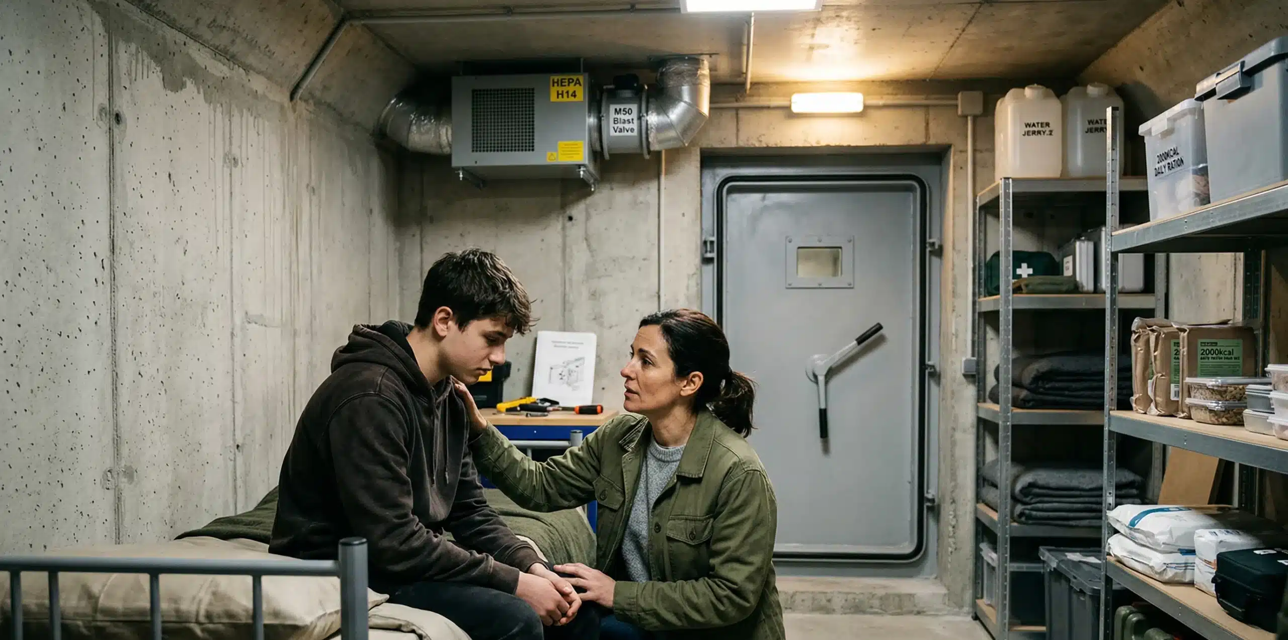 Búnker familiar: precios y guía para proteger adolescentes